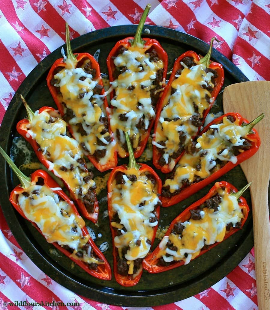 Mexican Stuffed Cubanelle Peppers Grande Wildflour's Cottage Kitchen