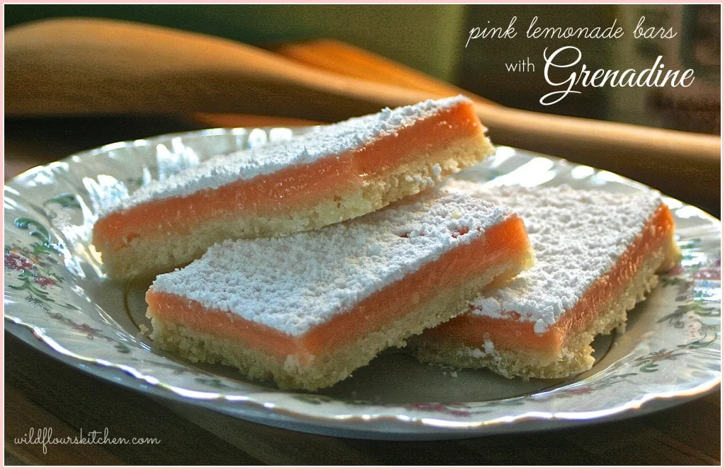 pink lemonade bars