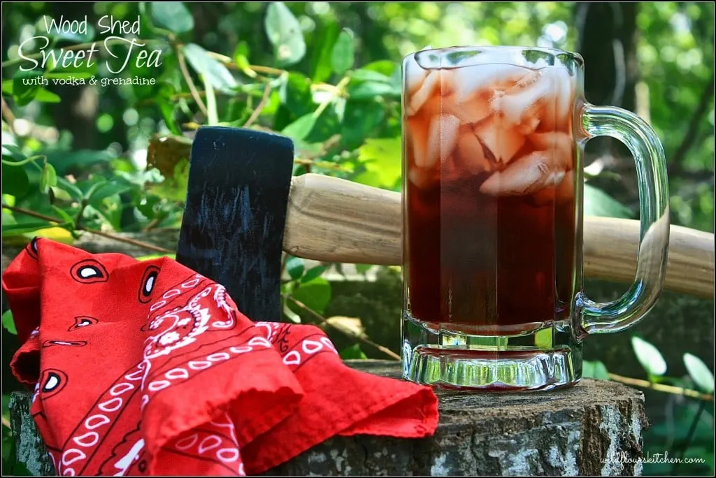 sweet tea with vodka grenadine