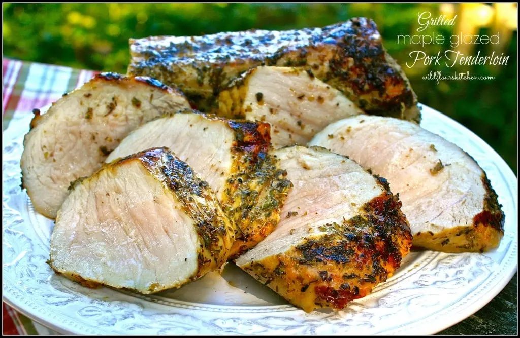 grilled pork tenderloin maple