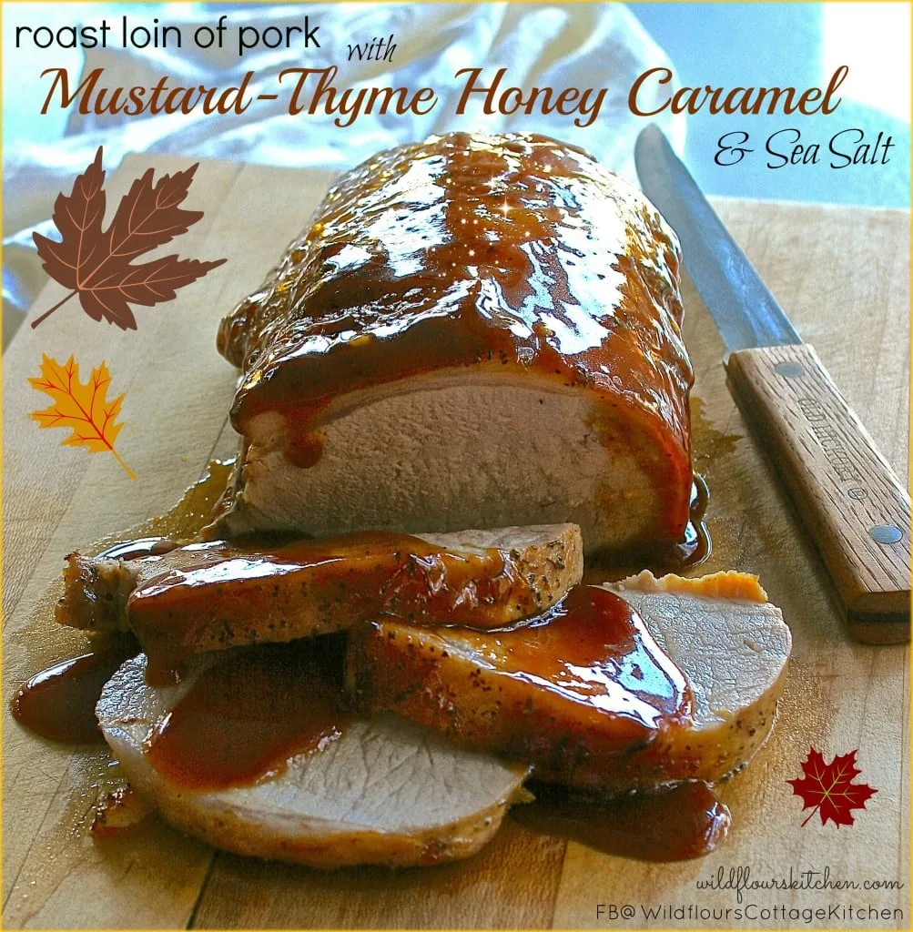 honey caramel pork roast