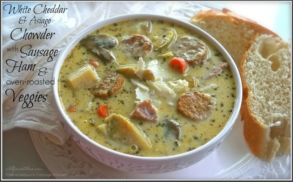 white cheddar chowder