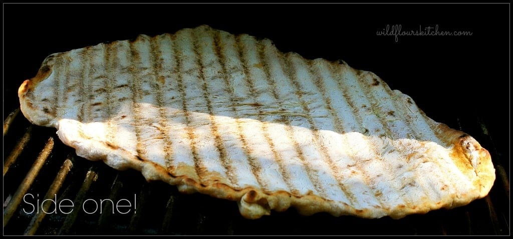 grilled whole wheat pizza crust 1