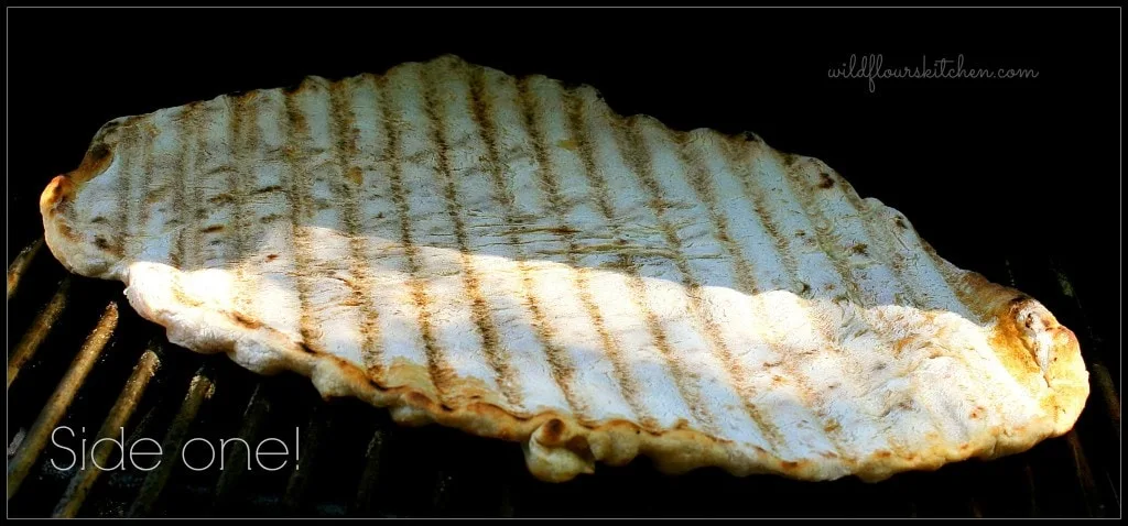 grilled whole wheat pizza crust 1