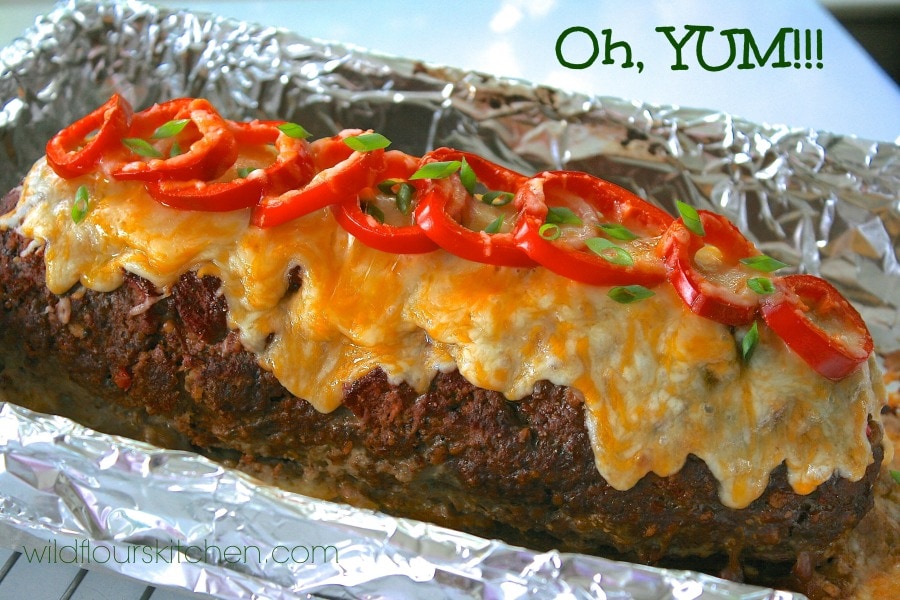 Spiral ChiliCheese Meatloaf (*plus ChiliCheese Green Beans) Wildflour's Cottage Kitchen