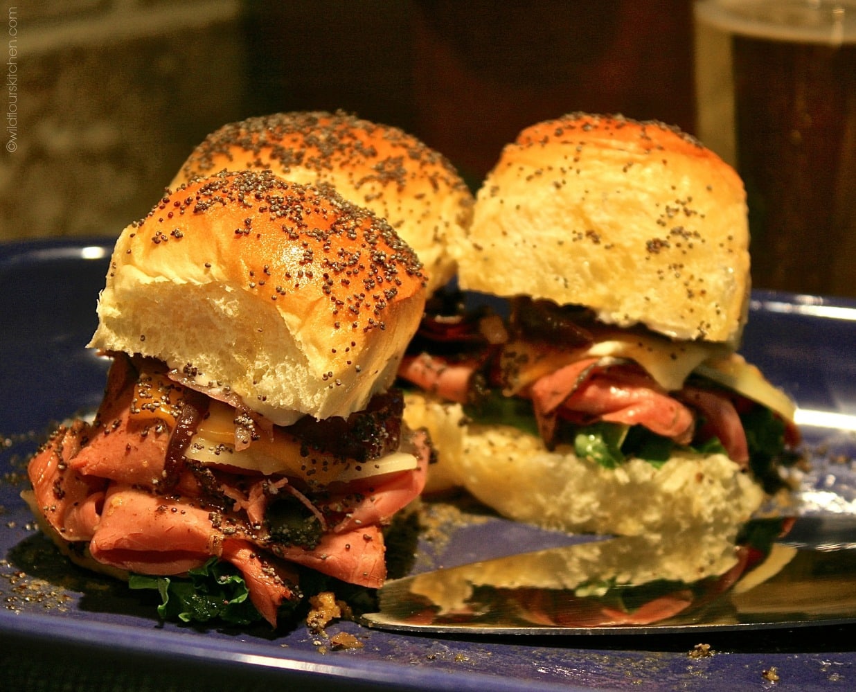 Buttery CoJack & Swiss Pastrami Sliders Wildflour's Cottage Kitchen