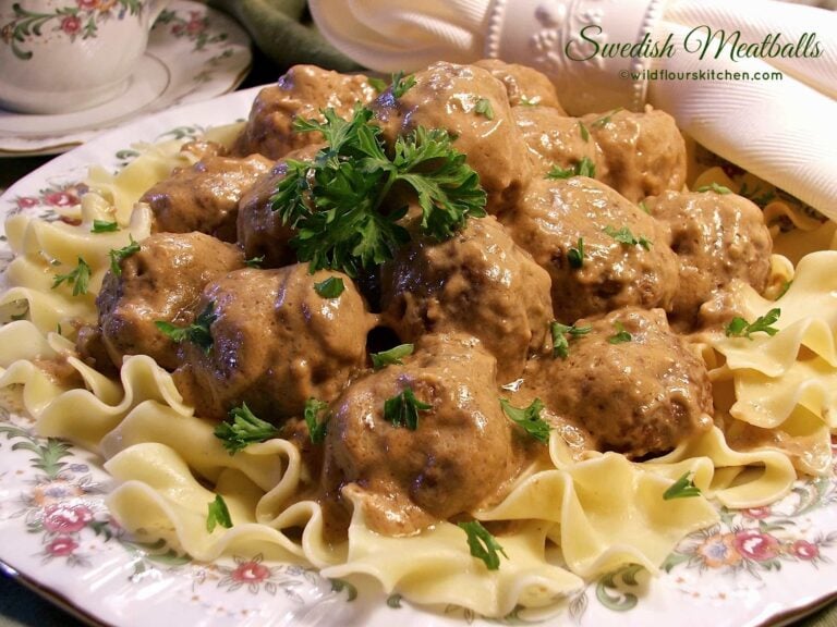 Easy Old-Fashioned Swedish Meatballs