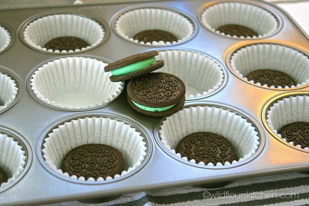 mint oreo cookies base
