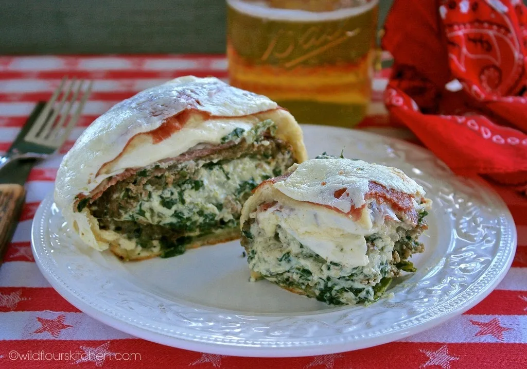 spinach burger bomb bite