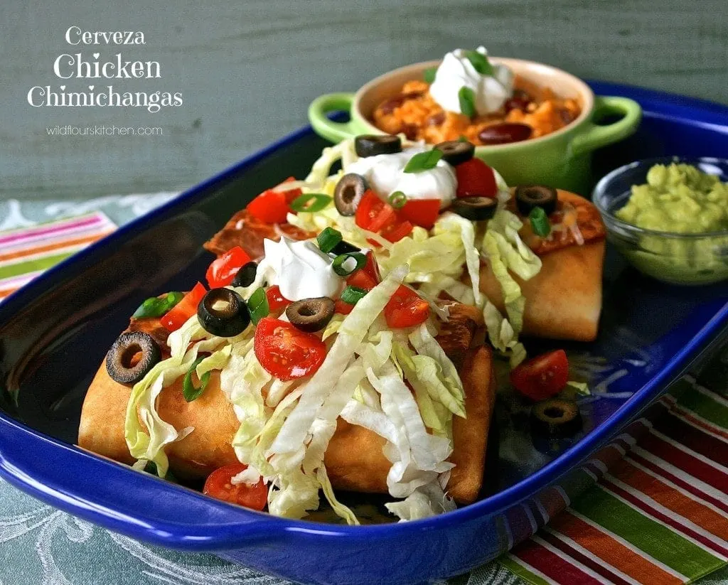 chicken chimichangas