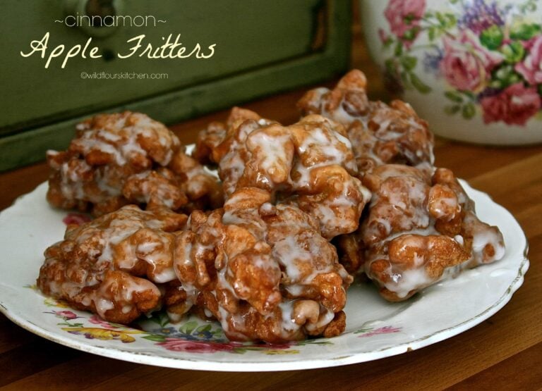 Cinnamon Apple Fritters (Fried Apple Doughnuts / aka "Donuts")
