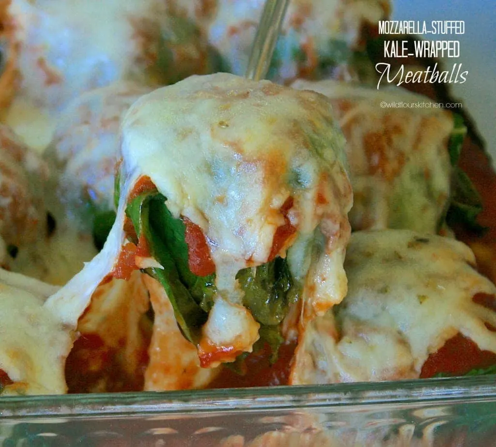 kale wrapped meatballs main