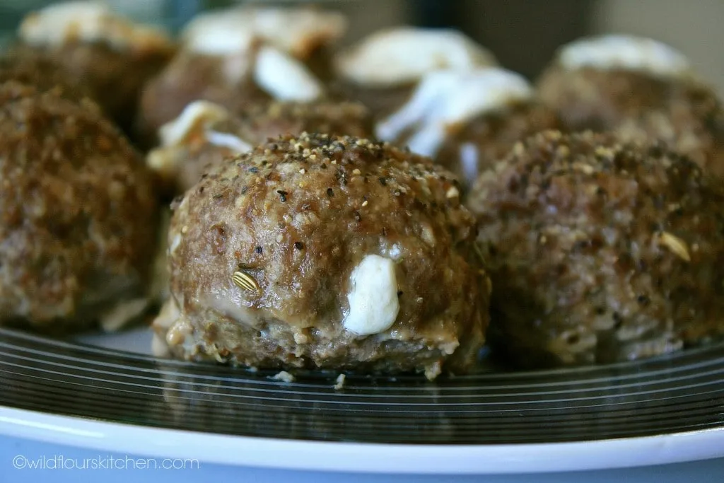 stuffed meatballs baked