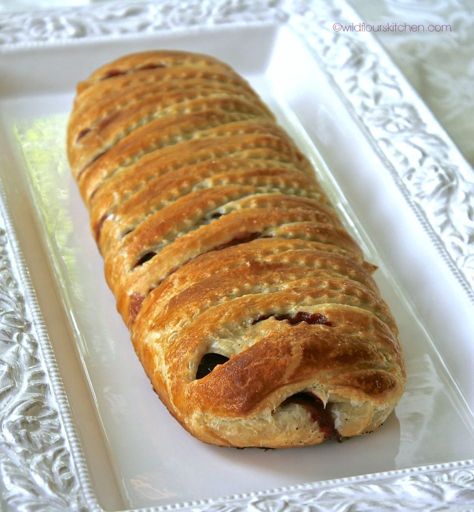bing cherry strudel done