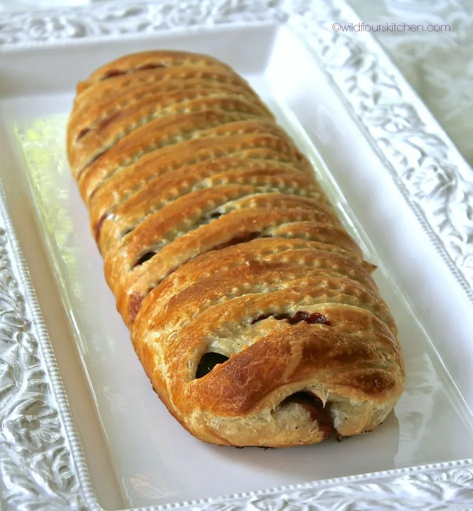 bing cherry strudel done