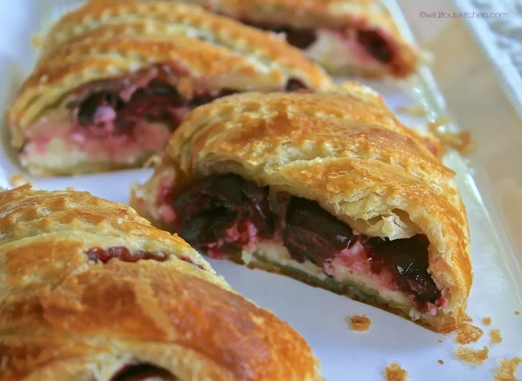 bing cherry strudel sliced reverse