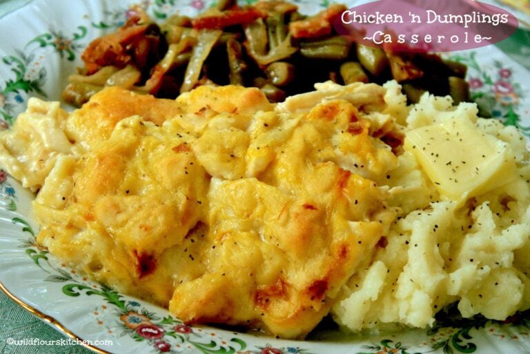 Chicken 'n Dumplings Casserole / The Secret Recipe Club