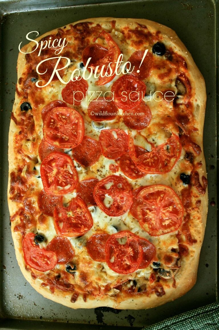 Spicy Robusto Pizza Sauce!