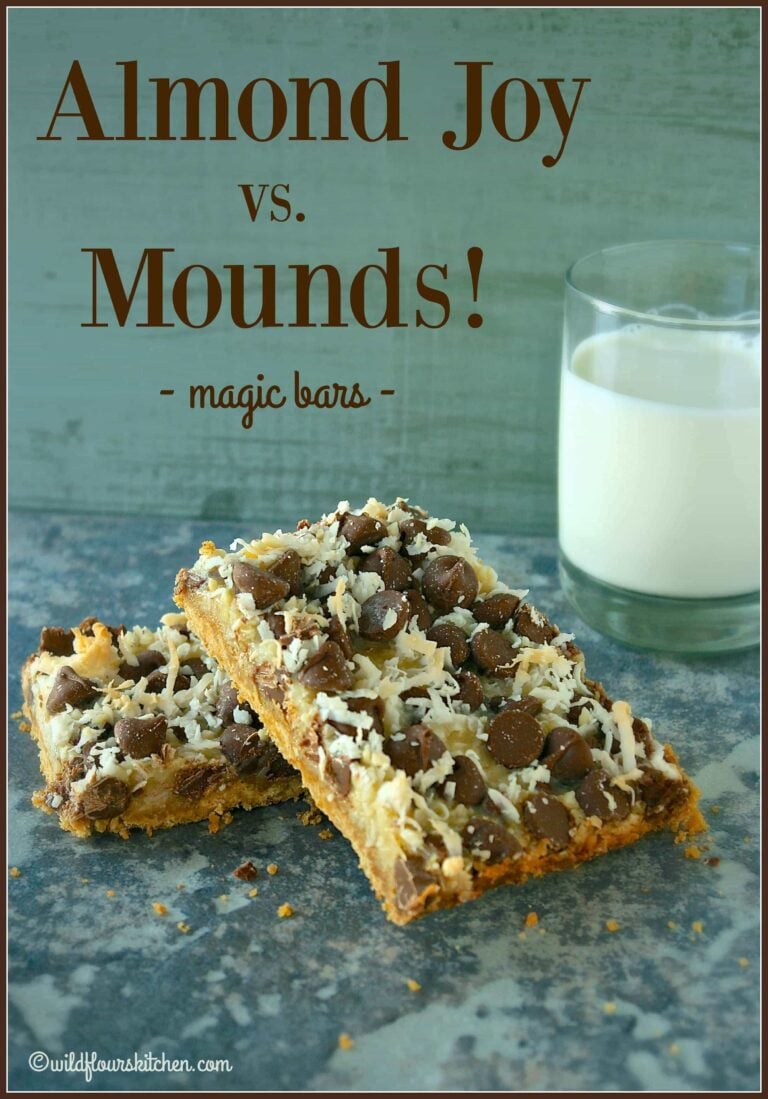 Gooey Chewy Almond Joy vs. Mounds Magic Bars!