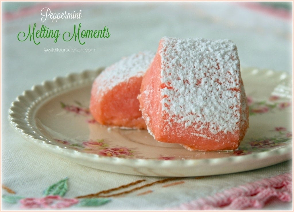 peppermint melting moments
