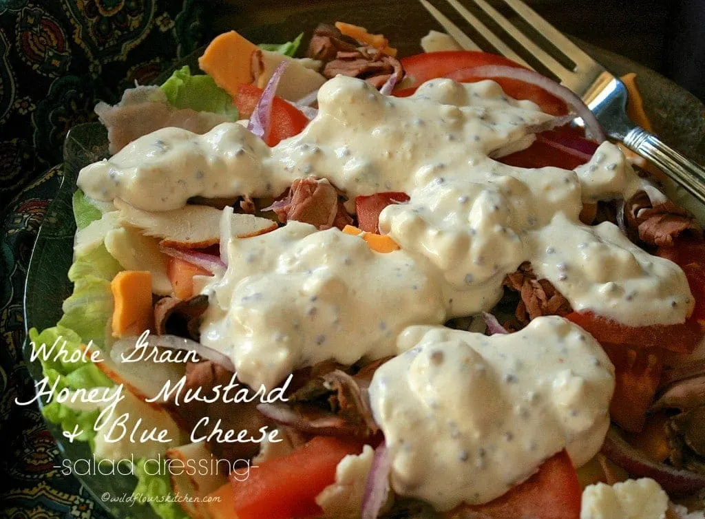 blue cheese honey mustard dressing