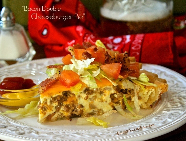 Bacon Double Cheeseburger Pie!