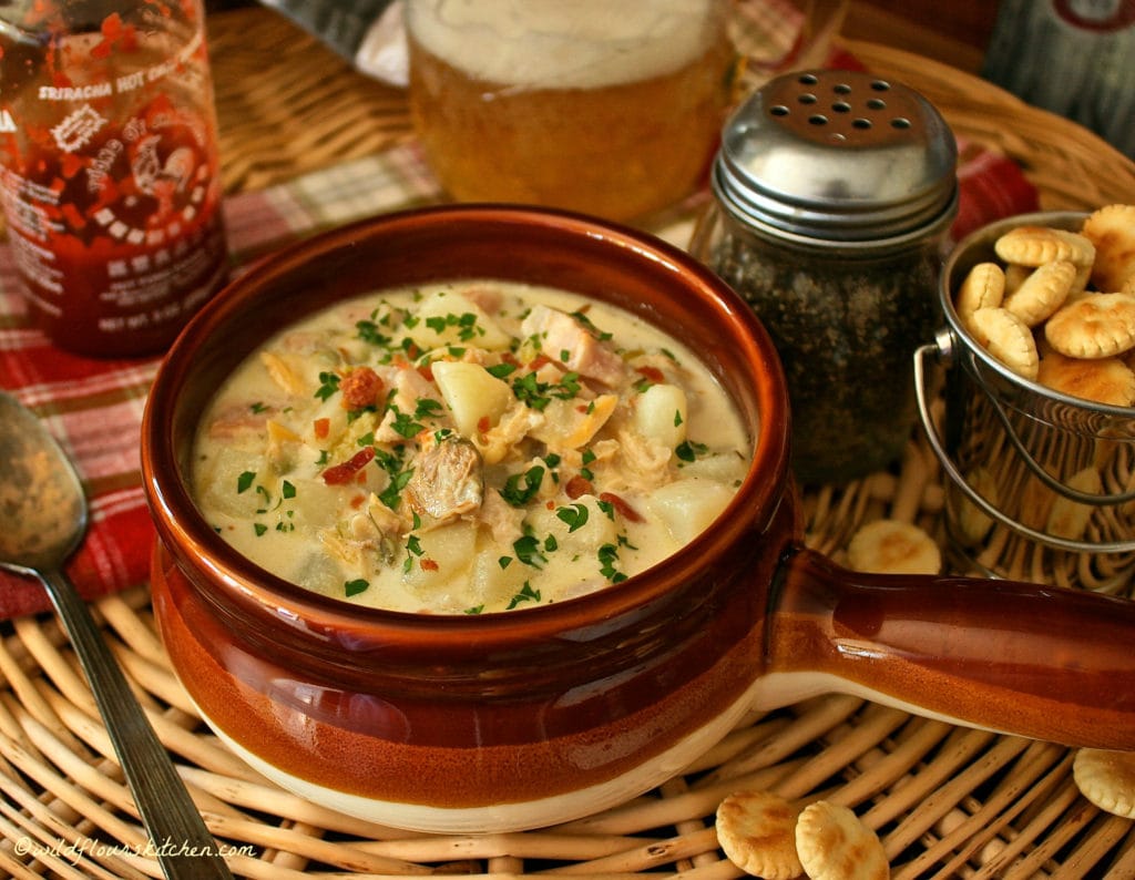 Traditional New England Clam Chowder!