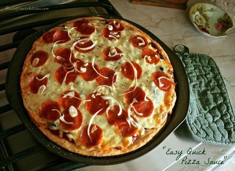 Easy Quick Pizza Sauce!