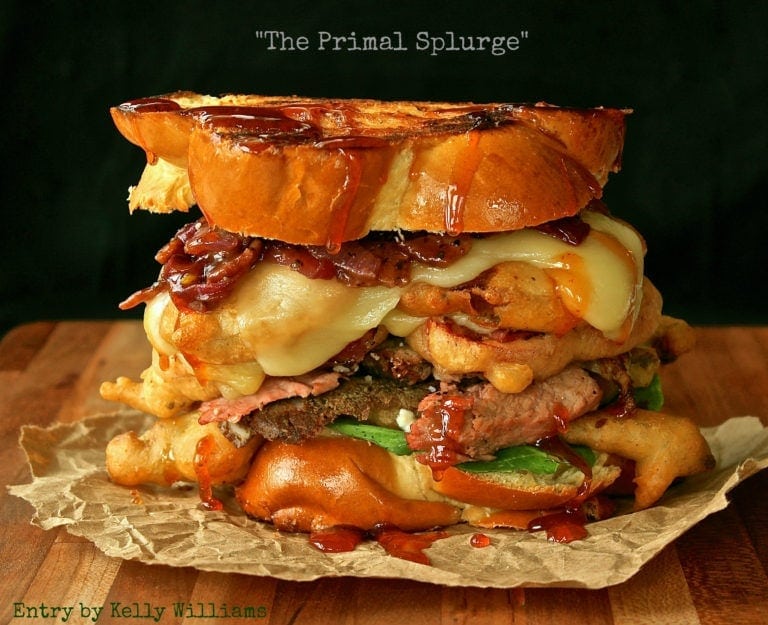 "The Primal Splurge" Grilled Cheese