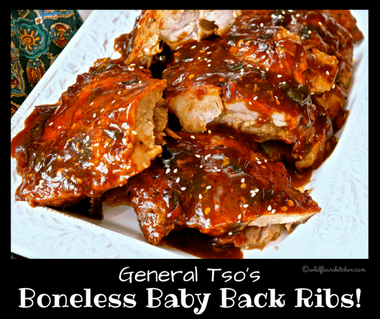 General Tso's Boneless Baby Back Ribs