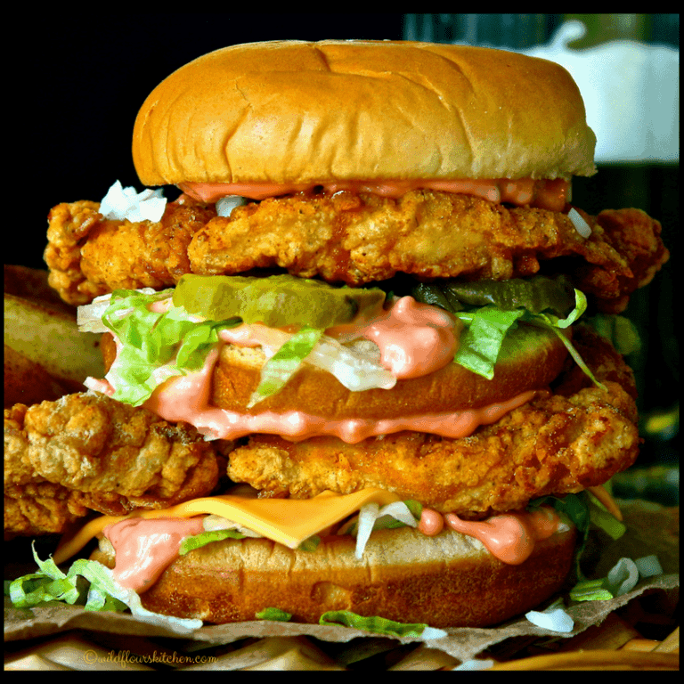 Copycat Chicken Big Mac