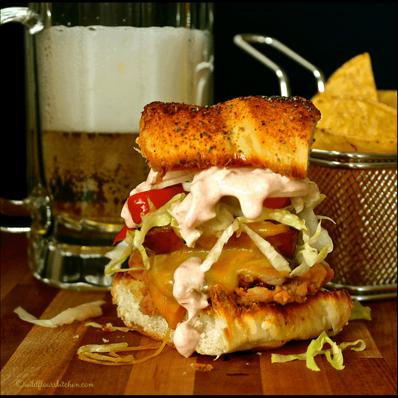 Cheesy Mexican Jalapeño Sausage Sliders on Easy Spiced Rolls