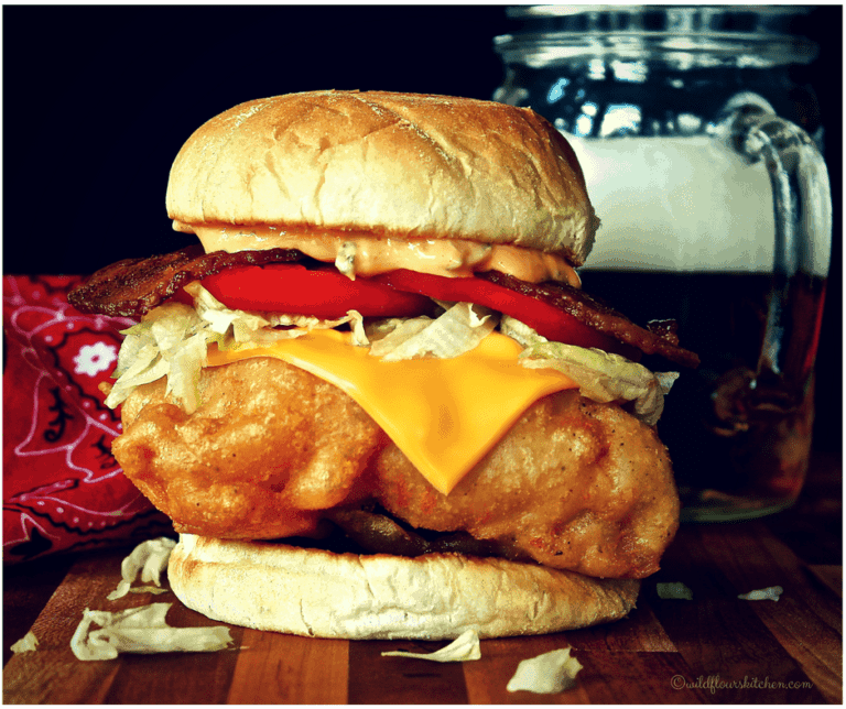 The Cowboy Way Fish Sandwich