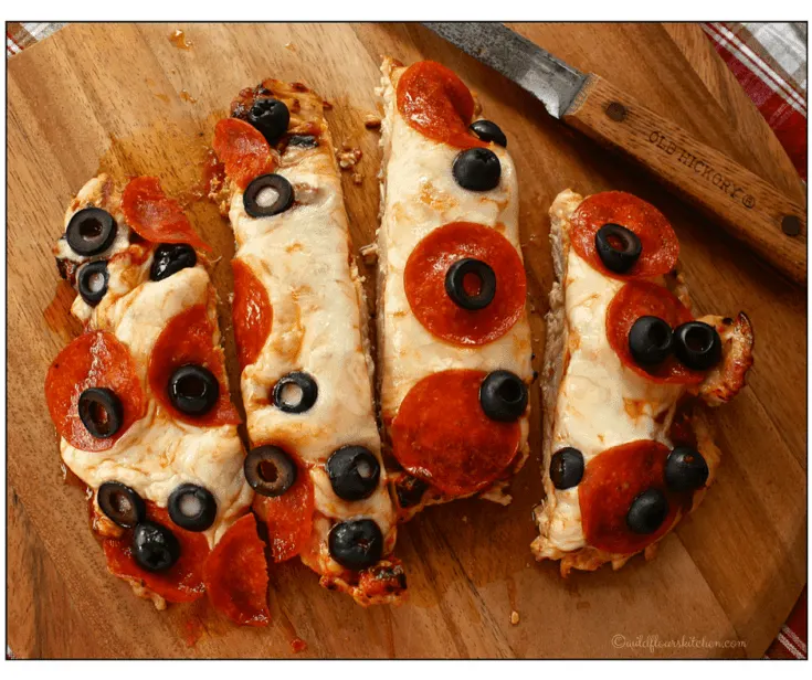 Low-Carb Gluten-Free Chicken Paillard Pizzette