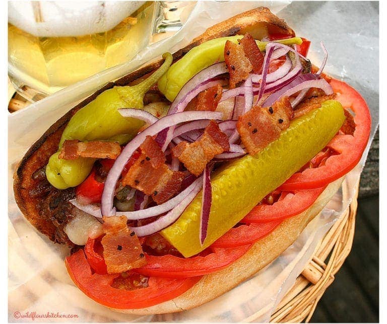 Southwestern Slow Cooker Barbecued Beef Hoagie