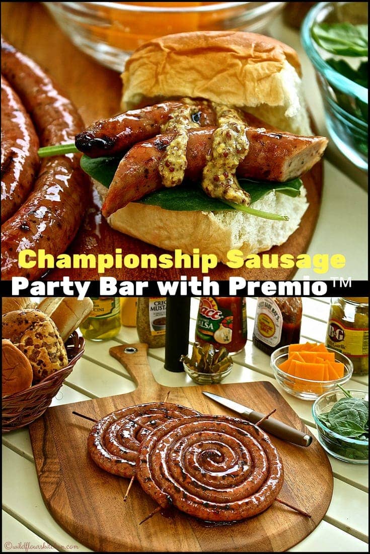 Grilled Championship Glazed Sausage Party Bar