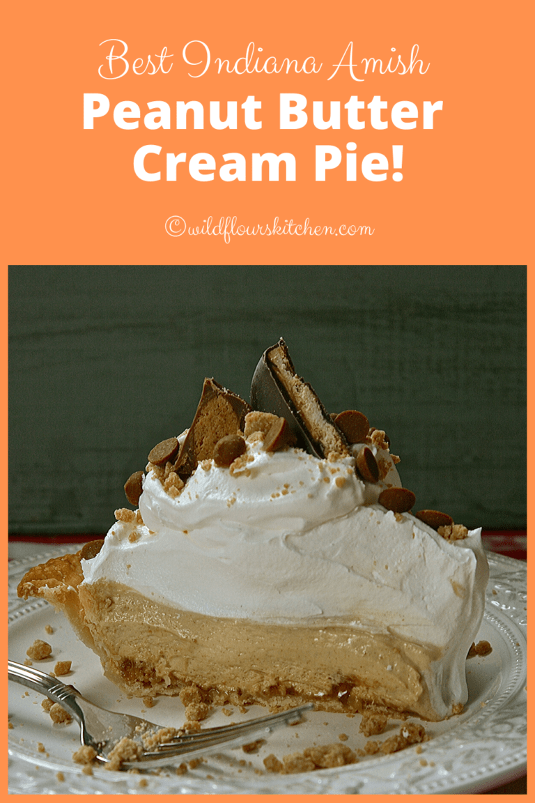 Amish Indiana Peanut Butter Cream Pie