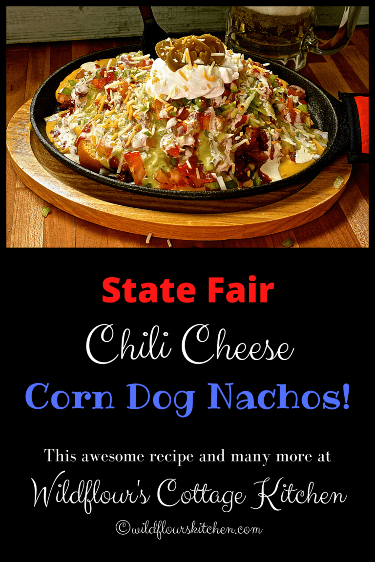 State Fair Chili Cheese Corn Dog Nachos