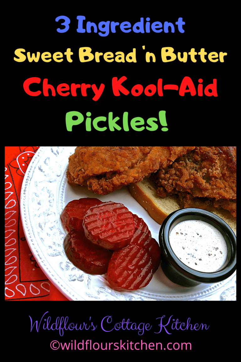 3-Ingredient Sweet Bread 'n Butter Cherry Kool-Aid Pickles