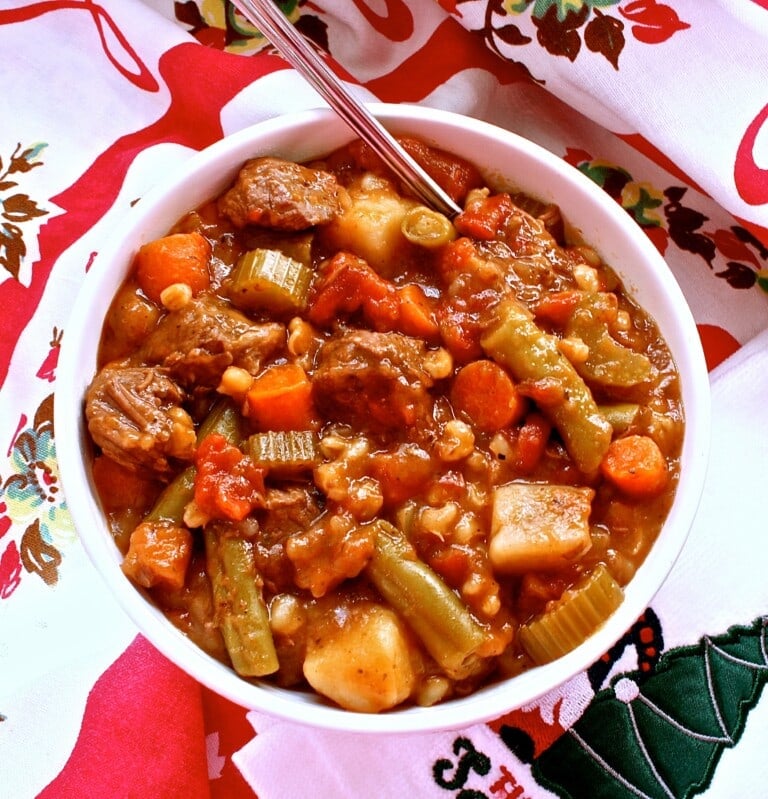 Rich and Hearty Beef Barley Vegetable Stew