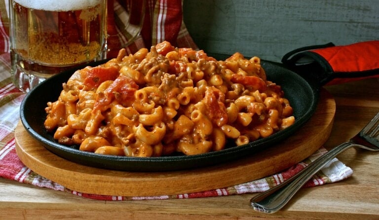 Easy Cheesy Hamburger Helper (aka Hangover Helper)